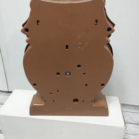 Vintage 1975 TOMY Answer Clock Owl Analog Time Learning Homeschool Toy All Works - Picture 3 of 5